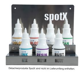 BÜFA SpotX wall mount, stainless steel 