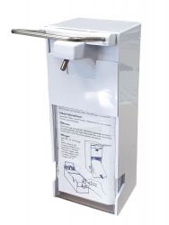 BÜFA distributeur plastique avec poignée en métal 