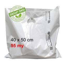 Tragetasche Mehrweg DKFOL-ÖKO, 40 x 50 cm, 55 my 