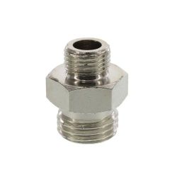 Doppelnippel reduzierend G 1/4" x G 1/8" 