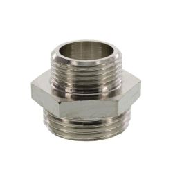 DOUBLE THREADED NIPPLE 