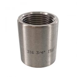 Manchon, rond, filetage intérieur 3/4" 