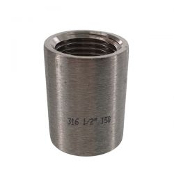 Manchon, rond, filetage intérieur 1/2" 