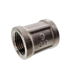 Manchon, rond, filetage intérieur 3/8" 