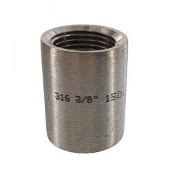 Manchon, rond, filetage intérieur 3/8" 