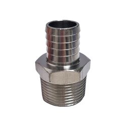 Screw-in hose nozzle R 3/4" x ø 18 mm 