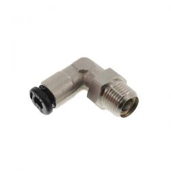L raccord instantané 4 mm x R 1/8" orientable, NBR 