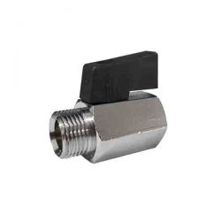 Robinet à bille Mini FxM, 3/4", 0-10 bar,-10/+80°C 