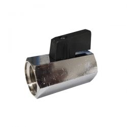 Robinet à bille Mini FxF, 3/4", 0-10 bar,-10/+80°C 