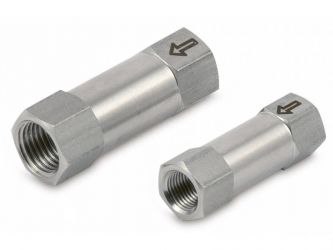 Rückschlagventil LUFT G 3/8", Edelstahl AISI 316L, 