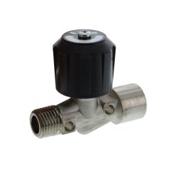 Needle valve M x F G 1/8" 