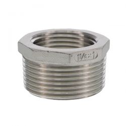 Mamelon réduction acier inoxydable R 1¼" x G 1" 