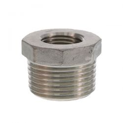 Mamelon réduction acier inoxydable R 1" x G 1/2" 