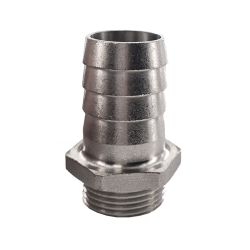 Hose nozzle with external thread G 3/4" x ø 25 mm 