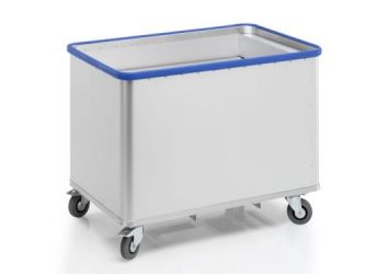 Chariot à fond mobile,380 l,100 x65x59,7cm (int.) 