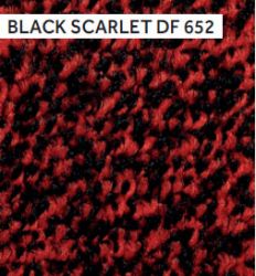 Eingangsmatte IRON-HORSE 85 x 120 cm BLACK SCARLET 