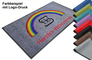 Tapis logo JET-PRINT LIGHT standard UNI, nylon + 