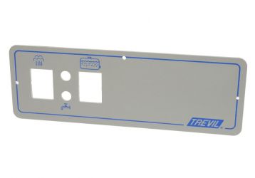 Schalttafel ohne Schalter und Lampen für 