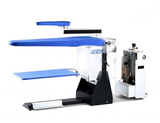Bügeltisch ALIFLEX mit XL-Fläche, m. Dampferzeuger 
