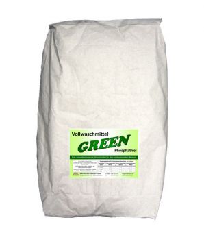 Vollwaschmittel GREEN, parfümiert, 20 kg Sack 