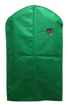 SUIT COVER 60 x 100cm, ZIPPED, GREEN,   