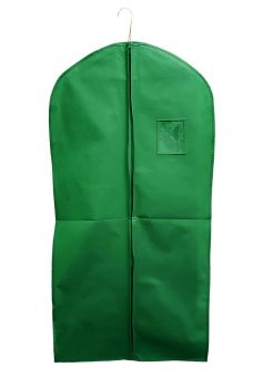SUIT COVER 60 x 100cm, ZIPPED, GREEN,   
