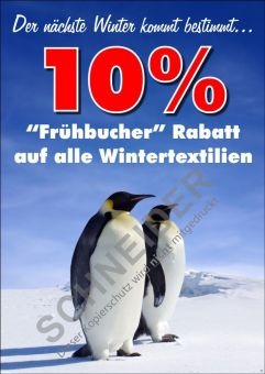 Plakat 999958 DIN A0, farbiger Druck,  Motiv: Der nächste Winter kommt ...