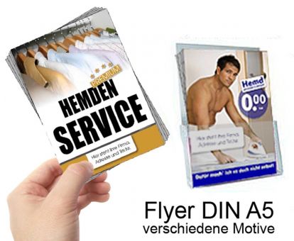 Flyer / Handzettel, DIN A5 (148 x 210 mm) 