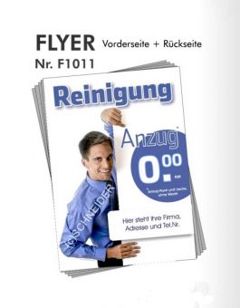 Flyer / Handzettel, DIN A5, Pack 500 Stück 