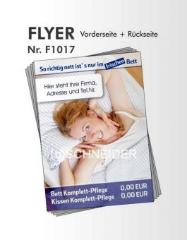 Flyer / Handzettel, DIN A5, Pack 500 Stück 
