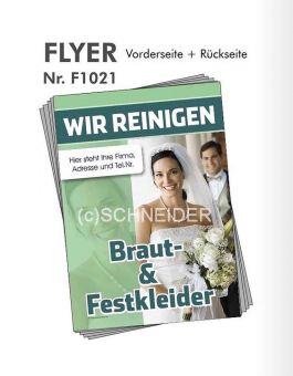 Flyer / Handzettel, DIN A5, Pack 500 Stück 