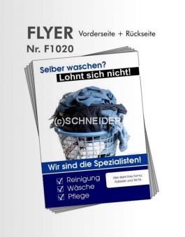 Flyer / Handzettel, DIN A6, 500 St., farbig, Motiv 