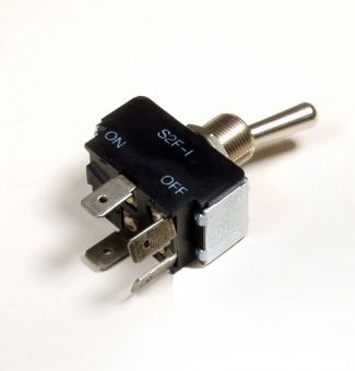 DOUBLE-POLE SWITCH WITH PLUG 