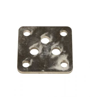 FLANGE 80x80mm, 4 HOLES,  FOR 