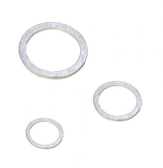 Seal ring aluminum for thread G 1/8" 