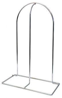 WIRE HANGER STACKER, SIMPLE, 10mm, CHROME-PLATED 