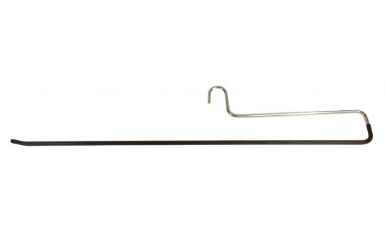 Gardinenbügel, verchromt, Ø 8 mm, 80 cm lang 