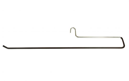 Gardinenbügel, verchromt, Ø 10 mm, 83 cm lang 