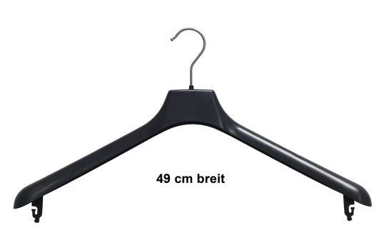 Plastic coat hanger mod. Mainetti NEQ49  