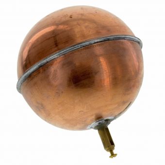 Float ball copper 180 mm, for float valves 