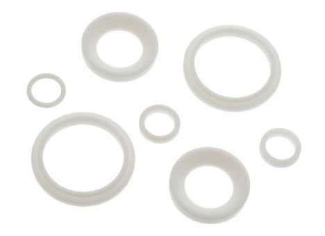 Gasket set for stainless steel ball valve, 1/2"  