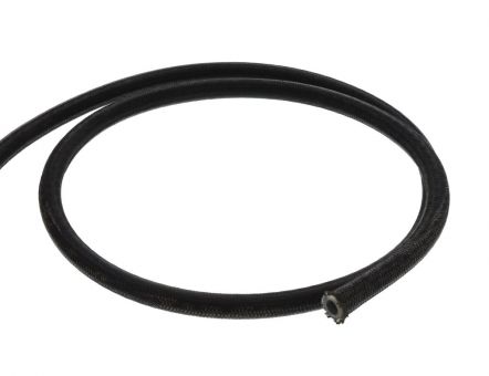 SILICONE hose, 7 x 3 mm, black 