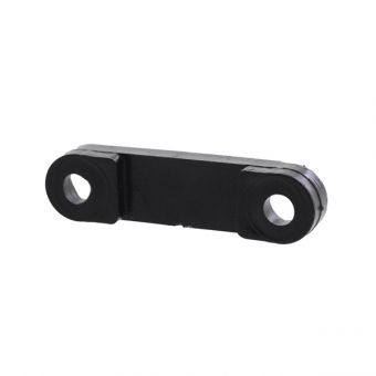 Cable clamp without screws, plastic 
