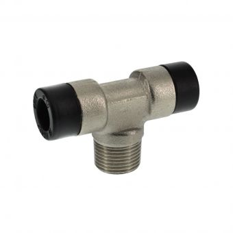 Male branch tee push-in-connector - 10 mm x R 3/8" 