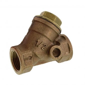 Y Strainer made of bronze, for steam G 1/2" 
