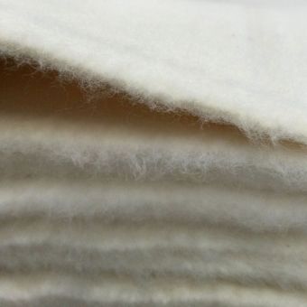 Molton-Baumwolle, 130 cm breit, 580 g/m² 
