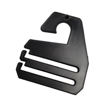 TIE HANGER 9020/42mm, BLACK, 