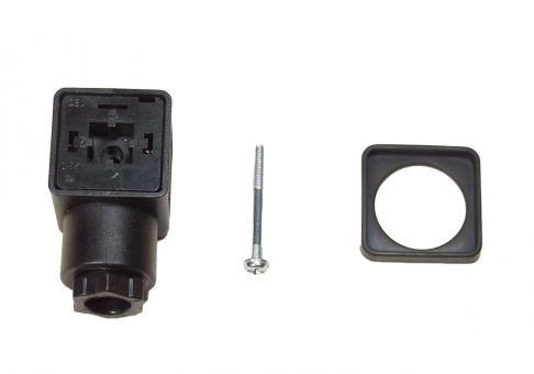 Stecker für standard Magnetspulen, inkl. Schraube 