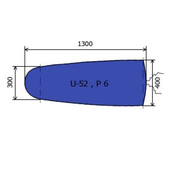 HOUSSE NOMEX U-52, P 6 