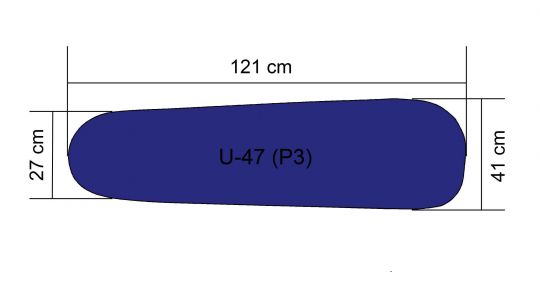 Oberplattenbezug Nomex® U-47 (P3) mit Nadelfilz 